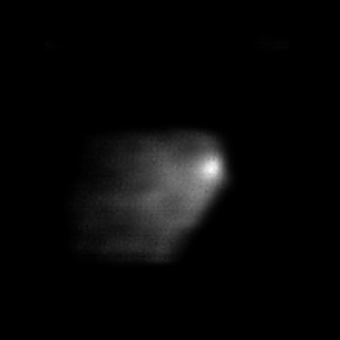 Halley’s Comet, an image from Vega 1.