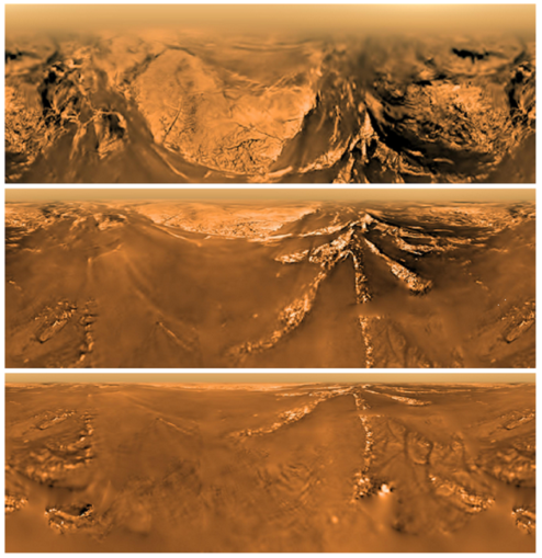 A photograph of Titan.